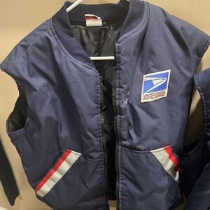 USPS Blue Vest with Logo